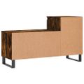 vidaXL Botník dymový dub 102x36x60 cm spracované drevo