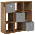 vidaXL Servírovacia skriňa Staré drevo 73,5 x 24 x 69,5 cm