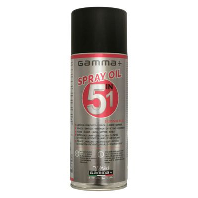 Univerzálny sprej na strihacie hlavy a nožnice 5v1 GAMMA PIÚ Spray oil 400 ml