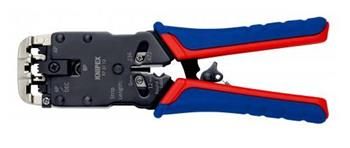 Knipex, 97 51 12, Lisovacie kliešte pre konektory RJ10,11,12,45