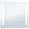 vidaXL Kúpeľňové nástenné zrkadlo s LED osvetlením 100x60 cm