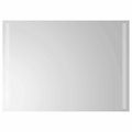 vidaXL Zrkadlo do kúpeľne s LED Priehľadná 70 x 50 cm tvrdené sklo
