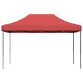 vidaXL Skladací pop-up párty stan burgundský 440x292x315 cm