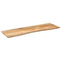 vidaXL Stolová doska so zakrivením 160x50x2,5 cm surový mangový masív