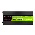 Green Cell INVGC48P5000LCD automobilový menič napätia 48V/230V 5000W/10000W, LCD displej