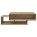 vidaXL Konferenčný stolík dub artisan 105x55x32 cm kompozitné drevo