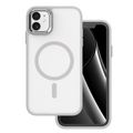 Zmrazené Mag puzdro pre iPhone 11 sivá