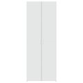 vidaXL Vysoká skrinka biela 70x42,5x185 cm kompozitné drevo