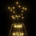 vidaXL Vianočný stromček kužeľ teplé biele svetlo 1134 LED 230x800 cm