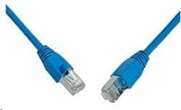 Solarix - kábel CAT6 SFTP PVC 10 m modrý snag-proof