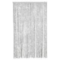 vidaXL Záves proti hmyzu sivý 118x220 cm ženilka