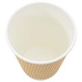 vidaXL papierové šálky na kávu s viečkom 1000 ks 12oz 300ml