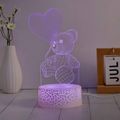 MANTA HEARTS, 3D LED Neon dekorácia (3x vzor)