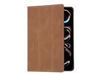 Puzdro s klopou pre tablet - koža full-grain - bronz - pre Apple 11-palcový iPad Pro (M4, M5)