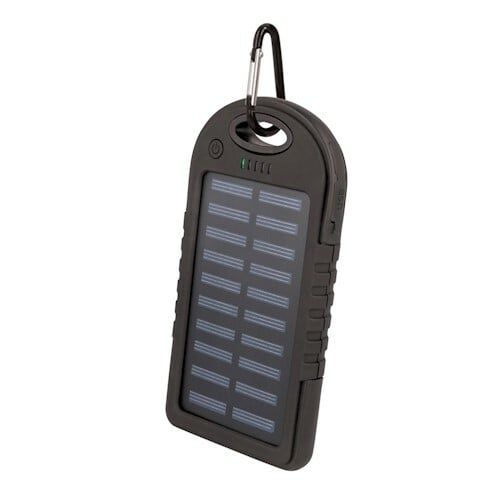 SETTY solárna čierna powerbanka 5000mAh 5V GSM036554