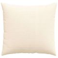 vidaXL Vankúše na pohovku 2 pcs Krémová 50 x 50 cm Kordúrová tkanina