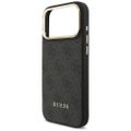 Guess 4G s puzdrom Magsafe pre iPhone 17 Pro Max čierna