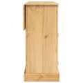 vidaXL Kuchynský ostrovný set 2 ks Medový vosk 112 x 70 x 91,5 cm