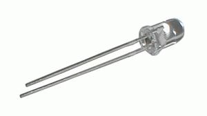 LED  5mm  zelená  9000mcd/20°  číra