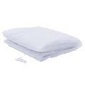 vidaXL Moskytiéra na posteľ 220 sieťovina biela 56x56x220 cm