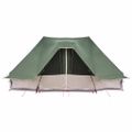 vidaXL Tipi stan 10-miestny Zelená taft