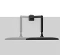 Neomounts  DS70-250BL1 NEXT Slim Desk Mount, single display (topfix clamp/grommet), black Držák, VESA, stolní, pro plochý/zakrivený monitor, úhloprícka 17–35", náklon 90°, otácení 180°, rotace 360°, nosnost 9kg, cerný