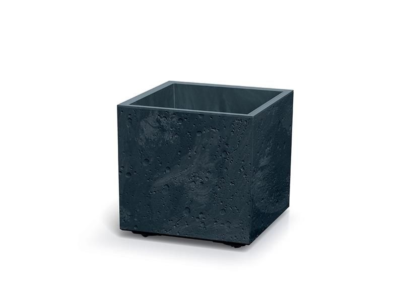 Kvetináč SIERRA SQUARE BETON EFFECT antracit 38,5cm