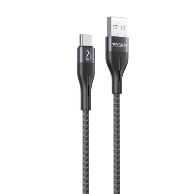 Kábel YESIDO CA121 18W USB/TYPE-C 1M 2A čierny