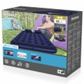 Bestway Semišová nafukovacia posteľ+vankúš a pumpa 203x152x22 cm 67374