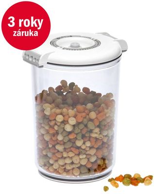 STATUS Tritan vákuová okrúhla dóza 1,5l 177720, biela