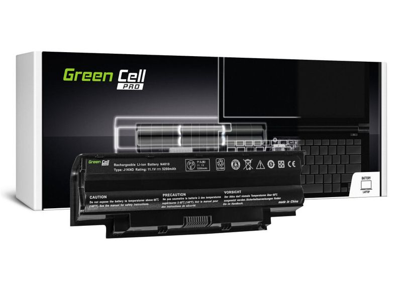 Green Cell DE01PRO batéria pre Dell Inspiron 13R 14R 15R 17R Q15R N4010 N5010 N5030 N5040 N5110 T510