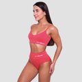 Nohavičky Highrise 2Pack Pink - GymBeam, veľkosť XL, veľkosť oblečenia XL