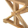 vidaXL Konferenčný stolík 110x60x40 cm masívne mangovníkové drevo