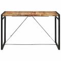 vidaXL Barový stôl 175x90x110 cm masívne surové mangovníkové drevo