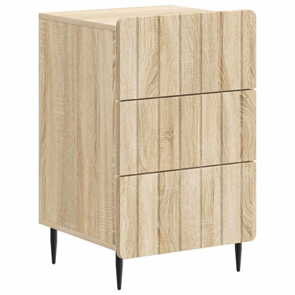 vidaXL Nočný stolík Dub sonoma 43x 41 x 68 cm Kompozitné drevo