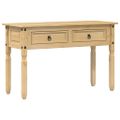 vidaXL Konzolový stolík Corona 115x46x73 cm borovicový masív