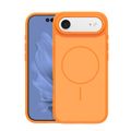 Puzdro Frame Thin Mag pre iPhone 17 Air 6,6" oranžové
