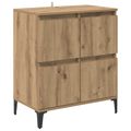 vidaXL Servírovacia skriňa Remeselný dub 60 x 35 x 70 cm