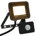 vidaXL LED reflektor so senzorom 10 W teplé biele svetlo