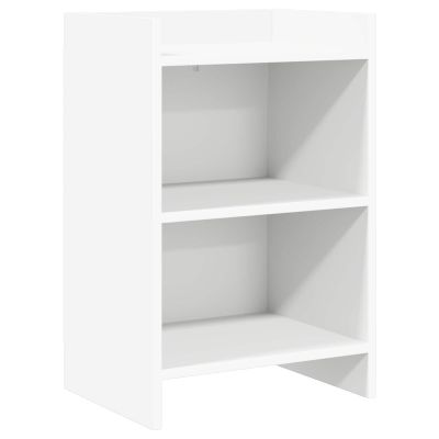 vidaXL Nočné stolíky Biela 40 x 30 x 60 cm Kompozitné drevo