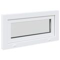 vidaXL Podkrovné okno RISOR 80 x 40 cm PVC a sklo