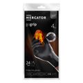 Nitrilové rukavice MERCATOR GoGrip ČIERNE 4ks S