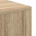 vidaXL Stôl Sonoma dub Kompozitné drevo 102 x 50 x 75 cm