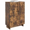 vidaXL Servírovacia skriňa Údený Dub 66 x 34,5 x 95 cm