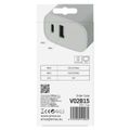 Nabíjačka USB EMOS V02B15 BASIC univerzálna 3 A (15 W) max.