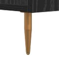 vidaXL Nočný stolík Čierny dub 40 x 35 x 47,5 cm Kompozitné drevo