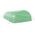 vidaXL Fóliovník s oceľovým rámom zelený 32 m² 8x4x2 m