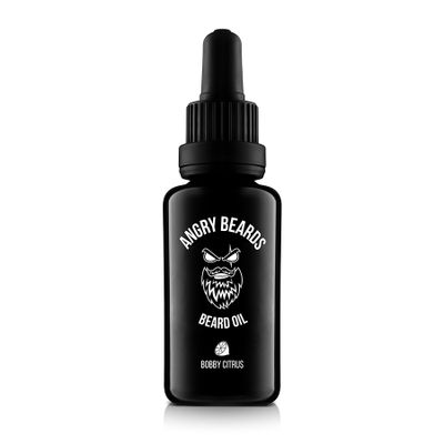 Olej na bradu a fúzy ANGRY BEARDS Beard oil Bobby Citrus 30 ml