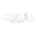 vidaXL Fóliovník s oceľovým rámom zelený 70 m² 14x5x2,3 m