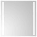 vidaXL LED kúpeľňové zrkadlo 40x40 cm